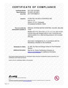 UL_Certificate_Of_Compliance